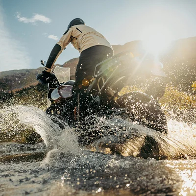 Designed to meet the demands of both on- and off-road Adventure Touring