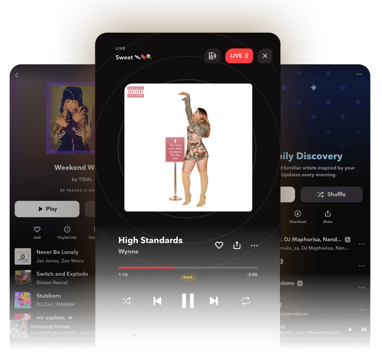 Listen. Discover. Repeat. Hear your music in the best-in-class sound.