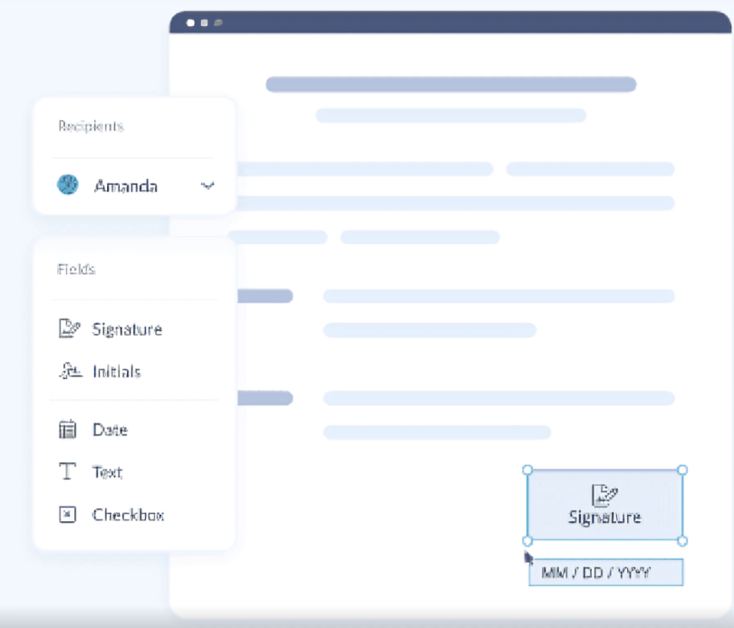 Sign documents yourself or send for signature
